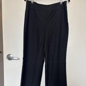 Ann Taylor Loft Pinstripe Wool Pants (Size 10, fits like 8)